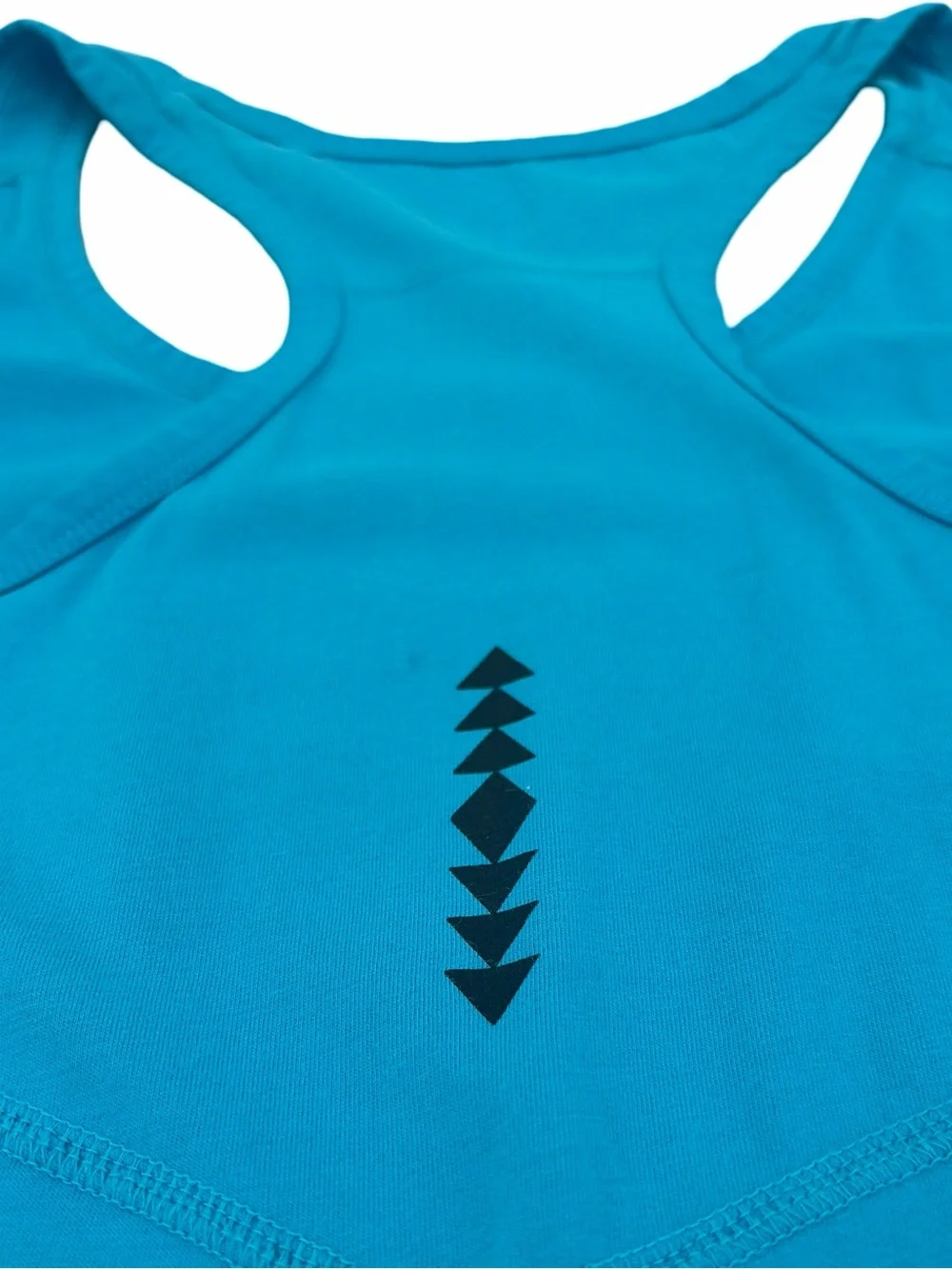 Nike N7 Women's Graphic Trail/Running Tank Top Size Turquoise Black Size Large